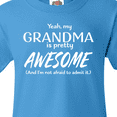 thumbnail image 4 of Inktastic Yeah My Grandma is Pretty Awesome Youth T-Shirt, 4 of 5