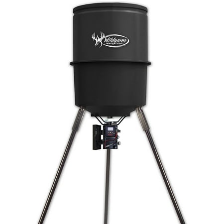 Wildgame Innovations Sports & Outdoors Quick Set Game Feeder, 30 (Best Automatic Deer Feeder)