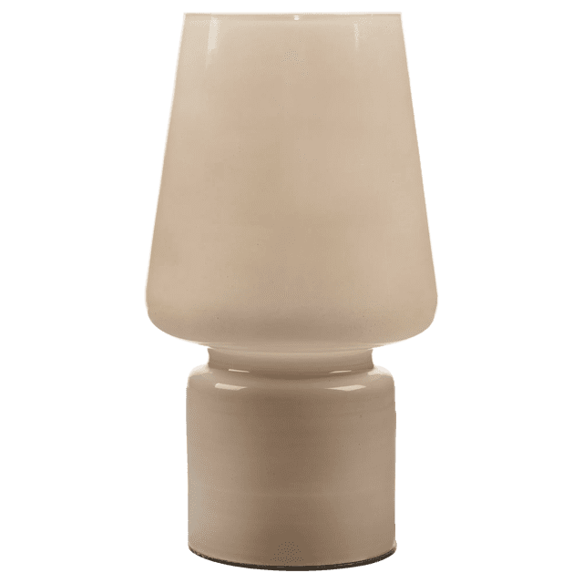 Bouclair Beige Glass Table Lamp