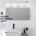 thumbnail image 1 of Easy to carry studio four bulbs LED mirror front fill light makeup lamp battery powered, 1 of 4