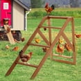 thumbnail image 6 of Chicken Perch for Pet's Healthy and Happy,4 Chicken Roosting Bars with Swing Fit for 8-10 Chickens,Ideal for Backyard Coops,Farms,Easy to Assemble and Clean, 6 of 7