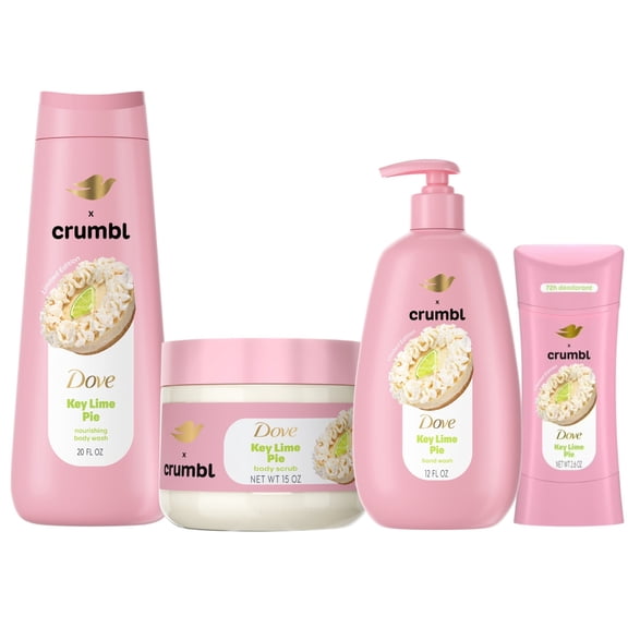 Dove Crumbl Key Lime Pie Self-Care Bundle, 4 Count