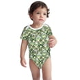 thumbnail image 2 of Gaeub Cute Frog Print Infant Climbing Onesie,Toddler Outfit,Newborn Baby Bodysuit,Baby Boy Girl Clothes -3 Months, 2 of 6