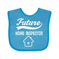 Inktastic Home Inspector Future Job Boys or Girls Baby Bib
