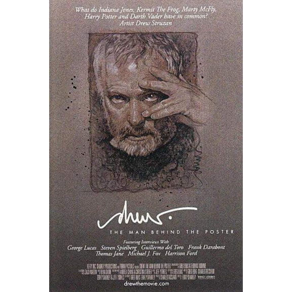 Drew Struzan Man Behind poster movie 2013 SDCC promo card