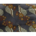 thumbnail image 4 of oneOone Georgette Viscose Fabric Leaves Block Printed Craft Fabric BTY 42 Inch Wide, 4 of 4