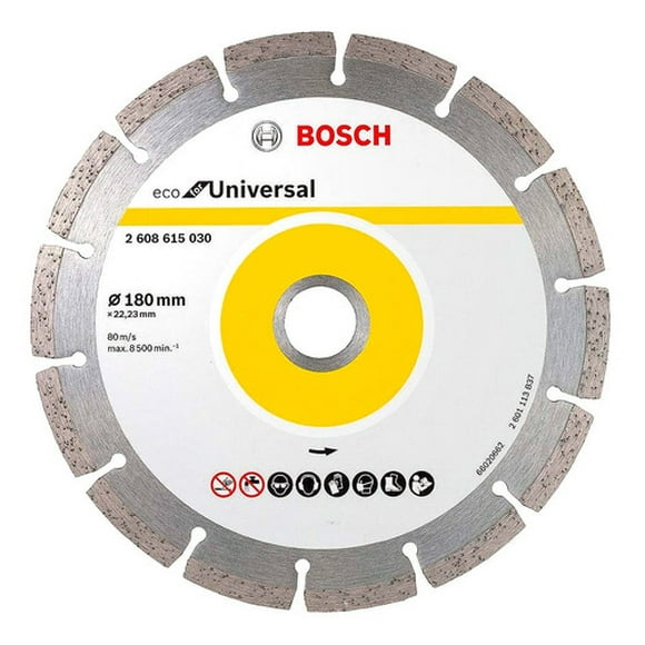 Disco Diamante Bosch 7x7/8 Segmentado Eco For Universal 2608615030