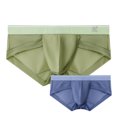 thumbnail image 1 of Ropa interior de verano para hombre, calzoncillos ultrafinos y sexys para hombre, de malla de seda helada, transpirables, de secado rápido, transparentes, 1 of 1