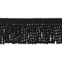 DÉCOPRO 5cm (2) Basic Trim Collection Thin Bullion Fringe Trim BFT2, Cool Grey # 79 (Light Grey) 50m (54.6 yards/164 ft