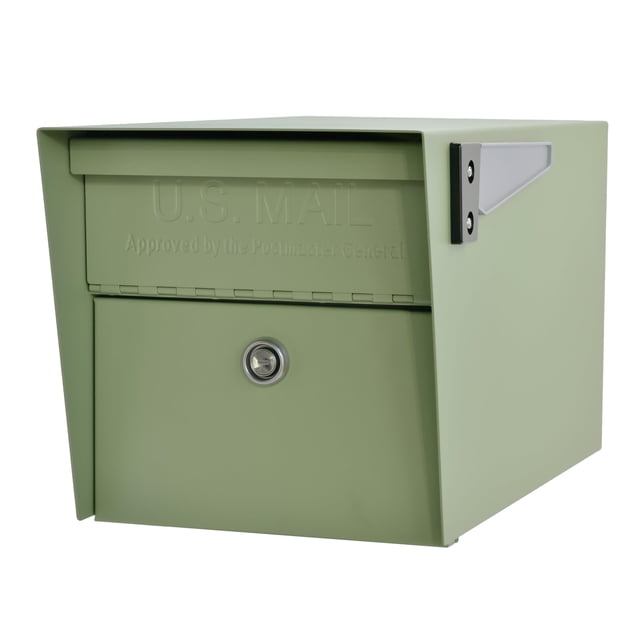 Buzón Mail Boss 7585 con Cerradura de Seguridad, Verde Salvia