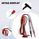thumbnail image 5 of Sonda de Prueba Bolígrafo Multímetro Cables de Prueba de Silicona 20A 1000V Sondas de Aguja Reemplazables Cables de Prueba para Multímetro, 5 of 8