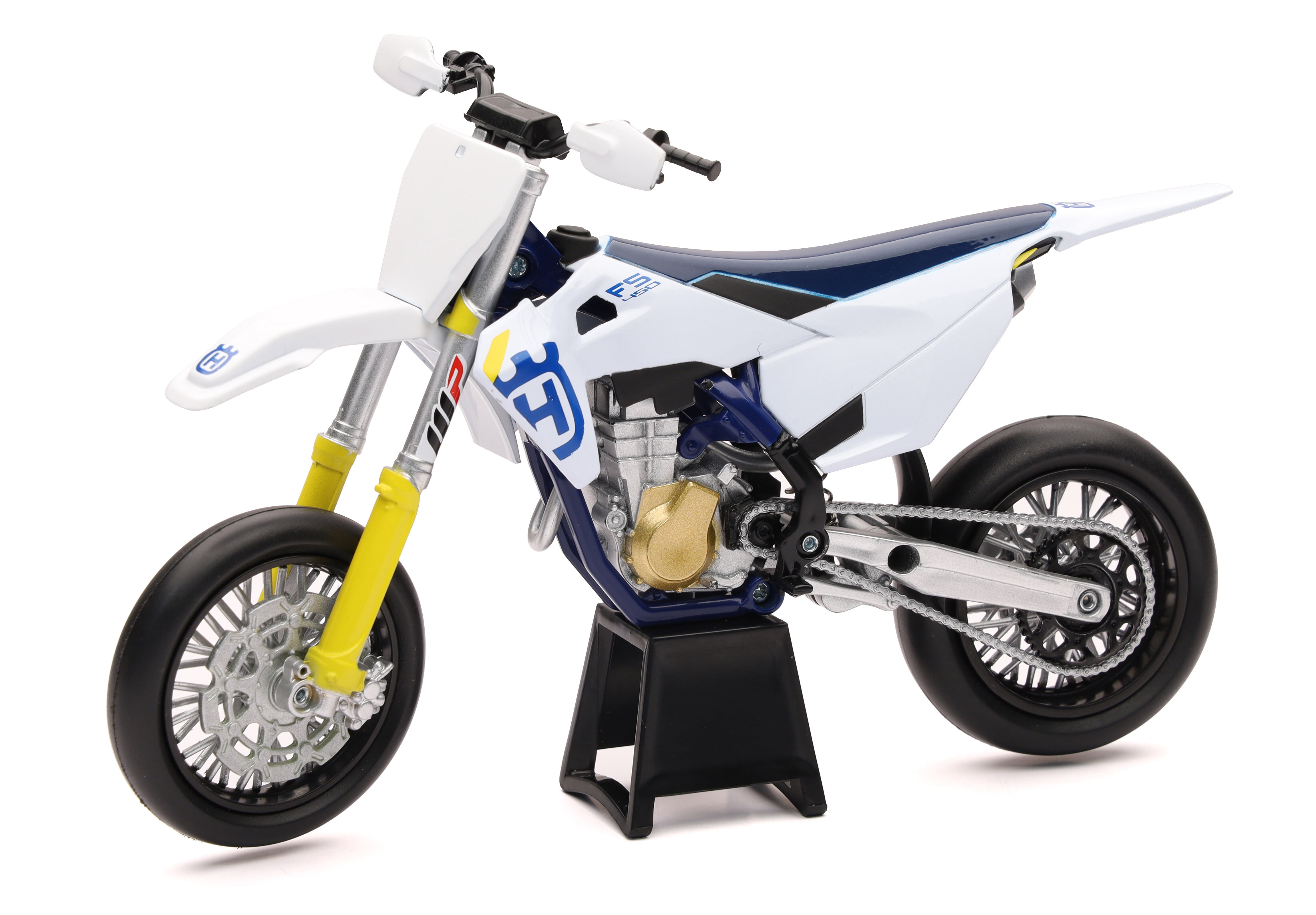 New Ray Toys Replica 1:12 Race Bike 17 YAMAHA YZ450F BLUE 
