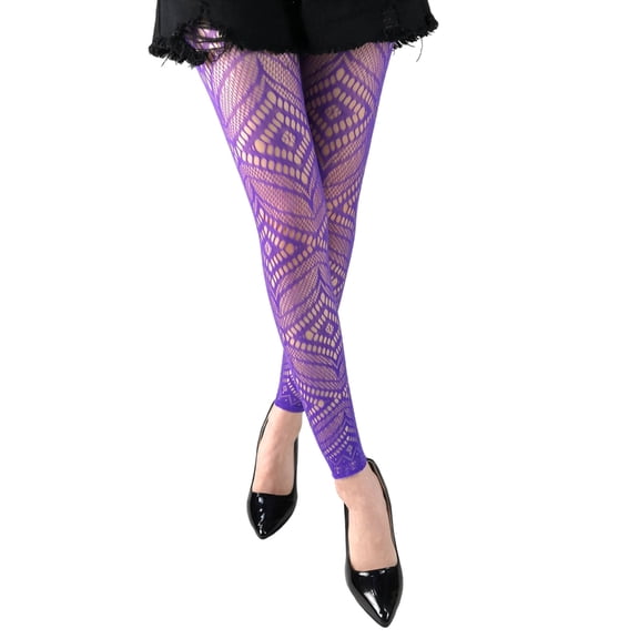 Aellinatey Women's Fishnet Stockings Patterned Thigh High Fishnet Tights Pantyhose Gifts