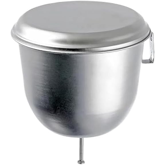 Aluminum Lavabo 6.3 Qt Tap Up Hand Sink with Lid, Wall Lavabo for Home Cabin Camping, Outdoor/Indoor, Washer Tank for Tiny House Off-Grid, Portable Sink, Silver$$Tools & Hardware Other