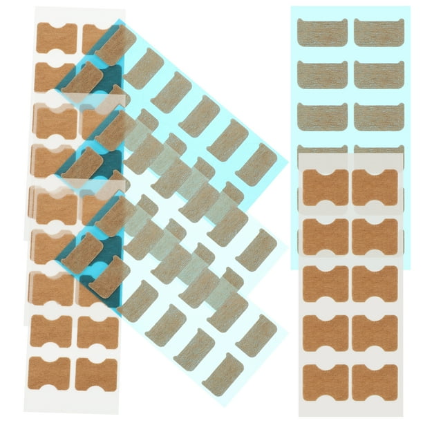 FELTECHELECTR 100 tiras adhesivas para uñas de los pies, parches correctores para uñas de los pies, pegatinas para uñas de los pies