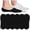 🔥 Black, variant on 6 Pack Unisex Invisible Ankle Socks For Men Women, Sweat Wicking Breathable Lightweight Low Cut Hosiery, Versatile Comfort Foot Cover For All Season Daily Casual Workout Wear