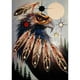 thumbnail image 1 of Diamond Painting 5D Kit Eagle Square DIY Animal Crafts Hugtrwg Para estrenar, 1 of 9