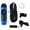 Blue, variant on Nieyigj Electric Kazoo Professional Resin Portable Musical Instrument Set with Pickup, 5 Diaphragms, Cable, Converter, Joint and Lanyard for Performance, Black