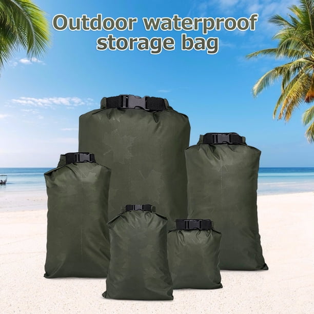 Bolsa De Natación Bolsa seca de almacenamiento de natación multifuncional Bolsas secas al aire libre para acampar Senderismo