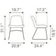 thumbnail image 3 of Silla de Comedor Kessa Muebles Tammy Verde, 3 of 10