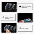 thumbnail image 6 of GSE Games & Sports Expert Poker Chip Tray, Poker Chip Holder for Casino Poker Chips, Each Holds 100 Chips (1-Pack), 6 of 7