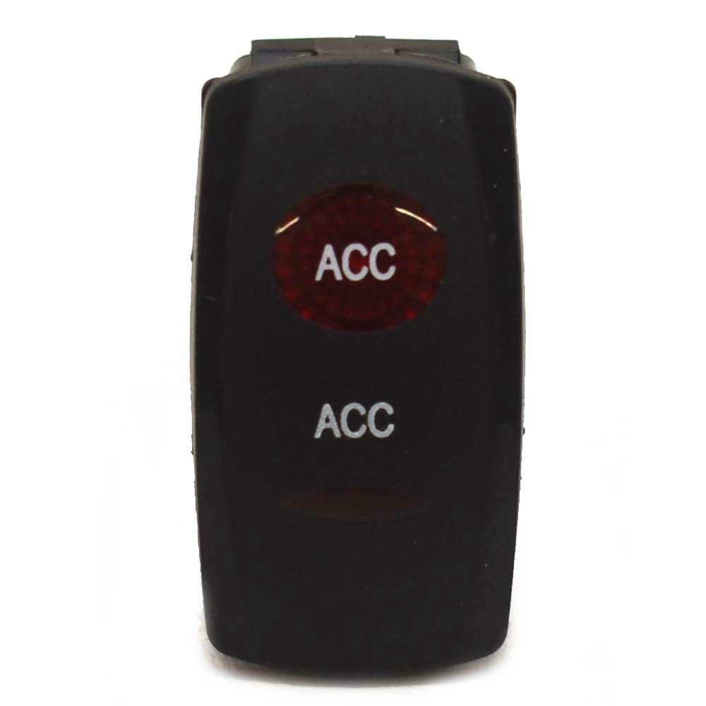 Carling On/Off Contura V Boat Rocker Switch | Acc 4 Spade 12 Volt