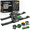 Black, variant on Rhino USA 2" x 10' E Track Retractable Ratchet Tie Down Straps - 3033lb Break Strength (Green 4Pack)