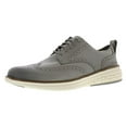 thumbnail image 5 of Cole Haan Grand Hurrion Wingtip Oxfords Mens Shoes Size 10, Color: Ironstone Nubuck/Ivory, 5 of 5