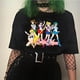 thumbnail image 3 of Camiseta feminina manga curta fofa em anime com estampa de Sailor Moonpangjing, 3 of 4