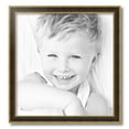 thumbnail image 2 of ArtToFrames 19" x 20" Black Panel With Gold Lip Picture Frame, 19x20 inch Multi Wood Poster Frame (WOM-5092),  Pack, 2 of 7