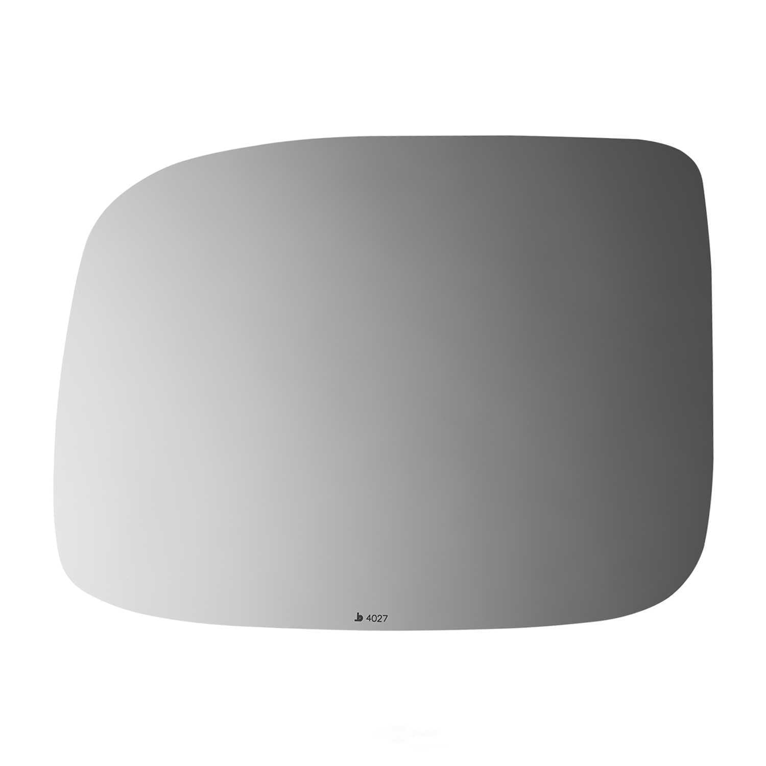 Burco Side View Mirror Replacement Glass - Clear Glass - 4027