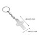 thumbnail image 2 of unbranded Llavero Decorativo De Transparente Con Cruz Para Hogar Y Regalo Religioso, 2 of 8