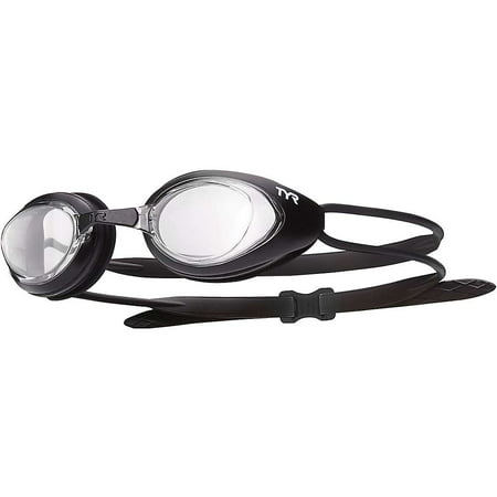 TYR Blackhawk Racing Adult Goggle In Clear/Black