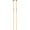 Oval Brass, variant on Vic Firth Articulate Series Metal Keyboard Mallets 11/16 in. Oval Brass