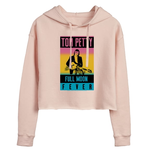 Tom Petty - Full Moon Fever Cropped Graphic Hoodie