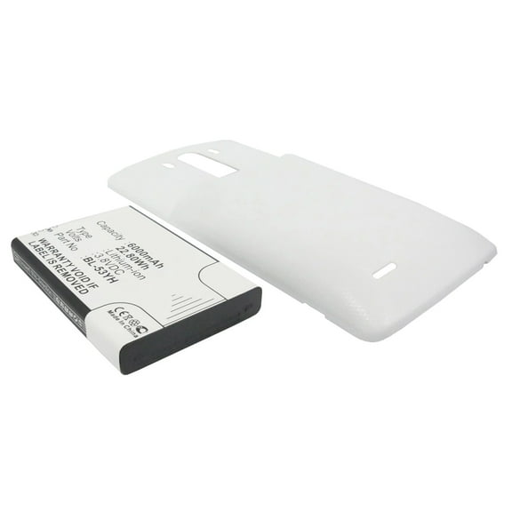 Batteries N Accessories BNA-WB-L3849 Cell Phone Battery - Li-ion, 3.8, 6000mAh, Ultra High Capacity Battery - Replacement for LG BL-53YH Battery