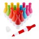 thumbnail image 2 of 15 Pcs Bowling Pens Funny Retractable Bowling-Pin Shaped Novelty Pens School Supplies Bowling Theme Party Decorations, 2 of 3