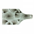 thumbnail image 1 of Fractal Cutting Board, Abstract Digital Futuristic Curved Spirals Sci Fi Motion Illustration, Decorative Tempered Glass Cutting and Serving Board, Wine Bottle Shape, Beige, by Ambesonne, 1 of 1