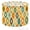 Color 2, variant on Drum Lampshades Mid Century Modern Black Cat Atomic Retro Starbursts Teal 13"x13"x10" Light Shade for Table Lamps Floor Lamp Shades Replacement Assembly Required