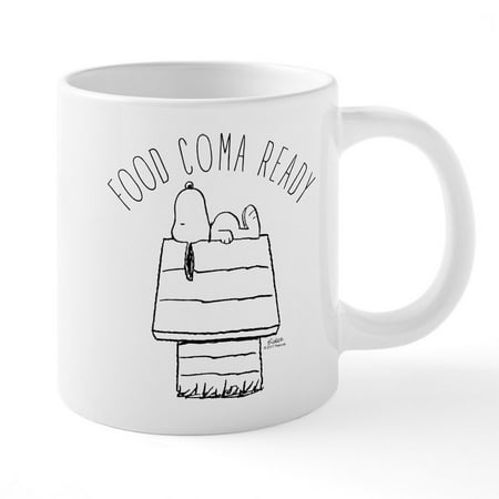 

CafePress - Food Coma Ready - Ceramic Mega Mug Holds 20 ounces