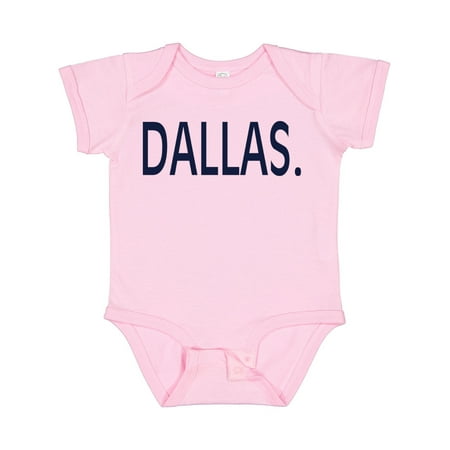 

Inktastic Dallas in Blue Text Gift Baby Boy or Baby Girl Bodysuit