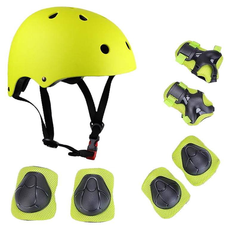 Mixfeer Kid's 7-in-1 Helmet and Adjustable Kid's Sport Knee and Elbow Pads  Wrist Guards for Scooter Skateboard Roller Skating Cycling - Walmart.com