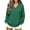 Green, variant on Aezemi V Neck Pullover Shirts Womens Fashion Long Sleeve Dressy Comfy Home Blouses Winter Fall Outdoor Workout Trendy Flowy Tees XL