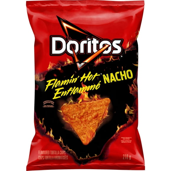 Doritos Chips tortilla aromatisées Nacho Enflammé 210g