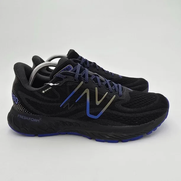 New Balance Fresh Foam X 880v13 Gore-Tex Running Shoes Men's Size 10 Black Blue