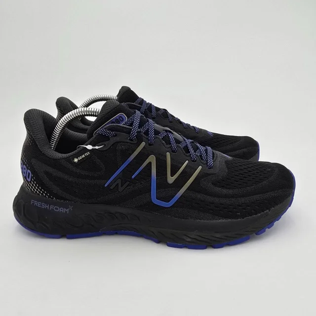New Balance Fresh Foam X 880v13 Gore-Tex Running Shoes Men's Size 10 Black Blue