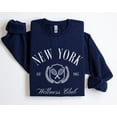 thumbnail image 2 of New York Wellness Club Crewneck T-Shirt Athletic, Tennis, Athleisure Sporty Pullover T-Shi, 2 of 8