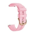 thumbnail image 1 of Venu 2S Silicone Watch Band For Garmin Vivoactive 4S 3S /Move 3S /Rey Rose Gold Buckle 18mm Bracelet Forerunner 255S 265S Strap powder For Vivomove 3S, 1 of 6