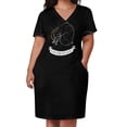thumbnail image 3 of TRASH BLINGS - By Any Means Necessary Loose Pocket Dress women's summer clothing 2025 women's summer dress 2025, 3 of 7
