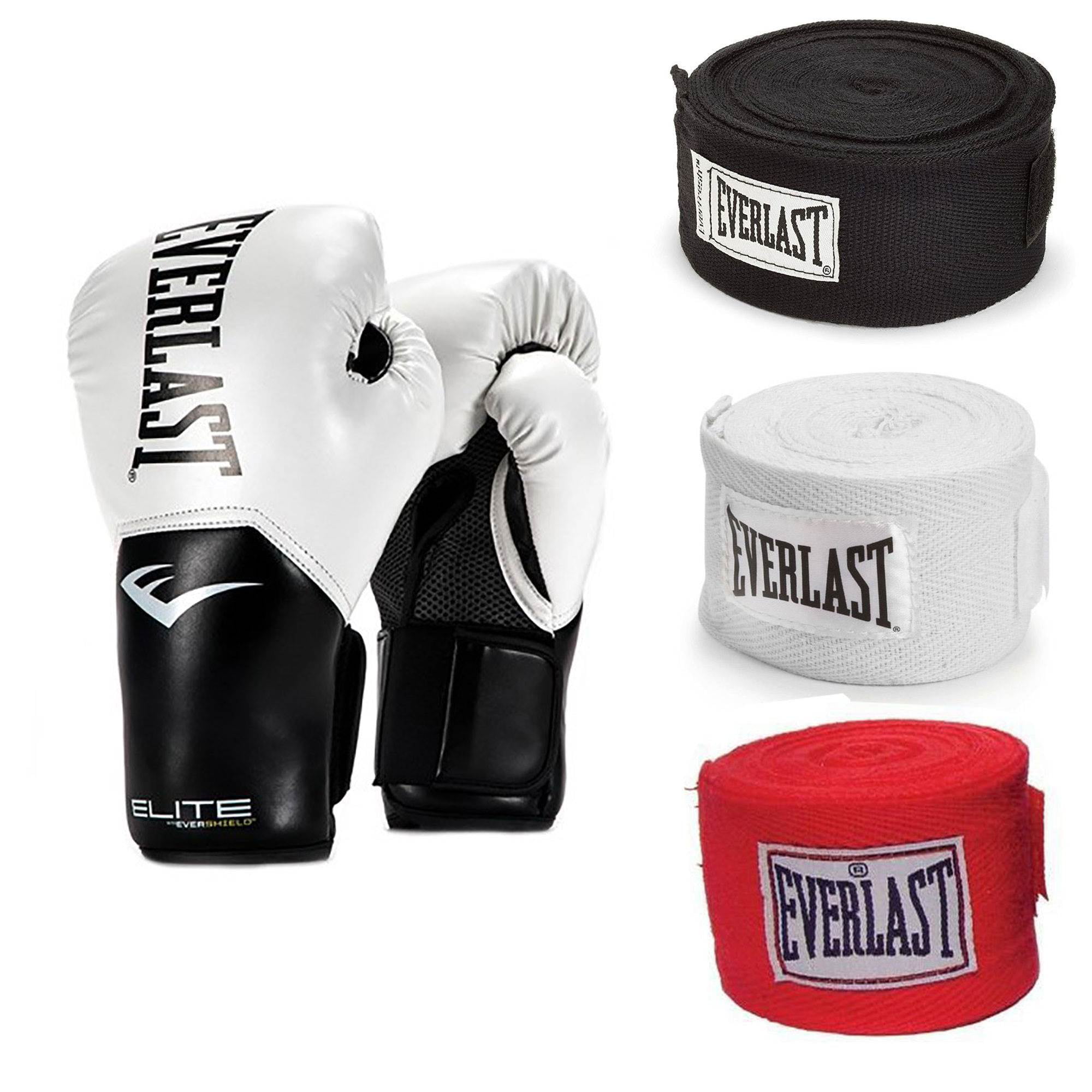 Everlast 12oz White Pro Style Boxing Gloves - Walmart.com